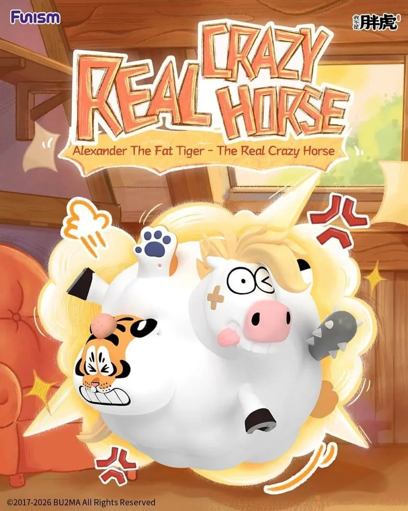 Alexander the Fat Tiger Minifiguren – Real Crazy Horse 8er 7–12 cm 2