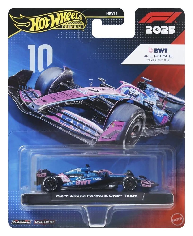 Formula 1 Die-Cast Car – Hot Wheels Premium Alpine Driver 1 1:64 2