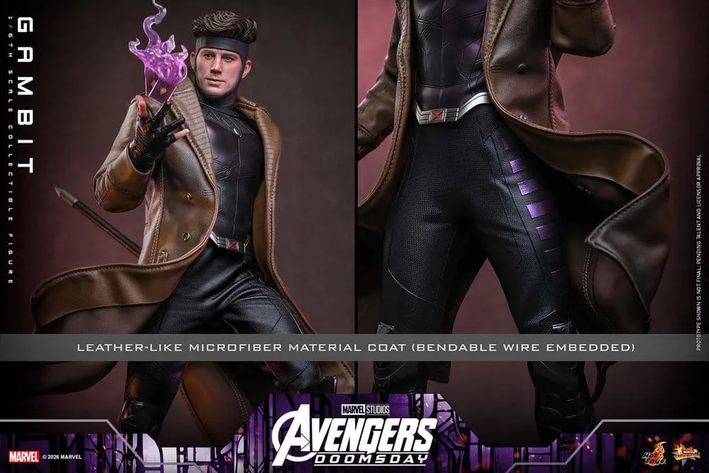 Avengers Doomsday Action Figure – Gambit 1/6 31 cm 21