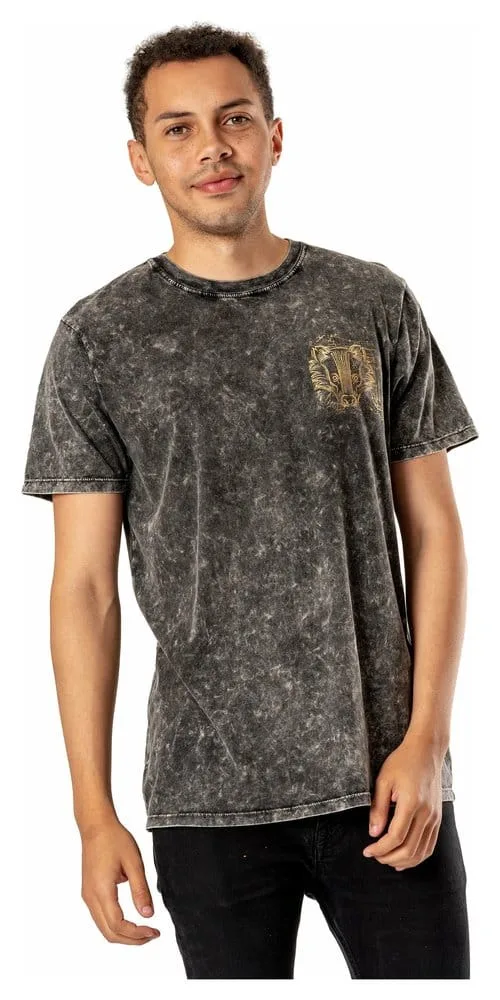 Harry Potter T-Shirt – Hufflepuff Acid Wash L 2