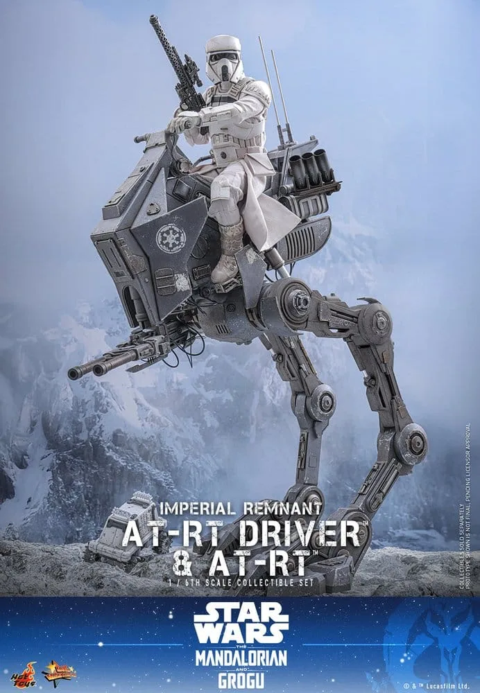 Star Wars Action Figure Set – Imperial AT-RT Driver and Walker 60 cm 10