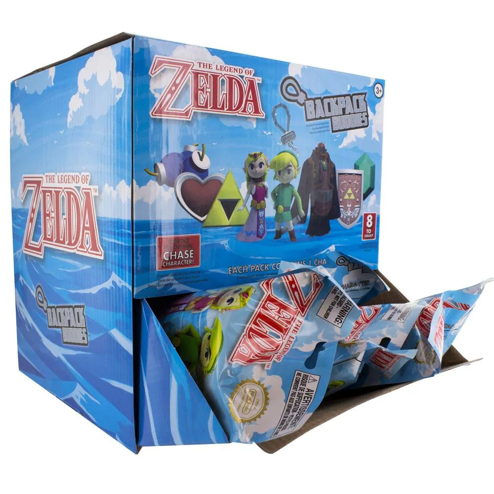 The Legend of Zelda Backpack Charms – 24 Mystery Bags