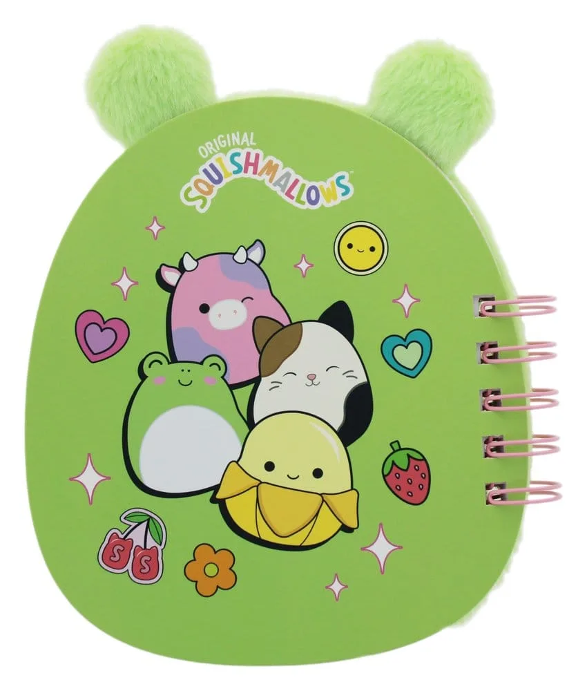 Squishmallows Plush Notebook – Frog A5 2