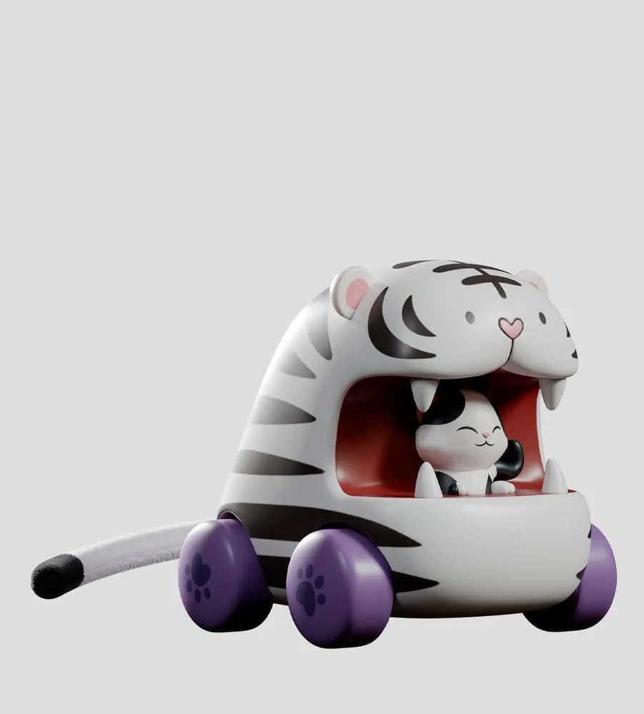 Big Top Chomps Rückziehautos – Serie 1 6er-Display 6 cm 12