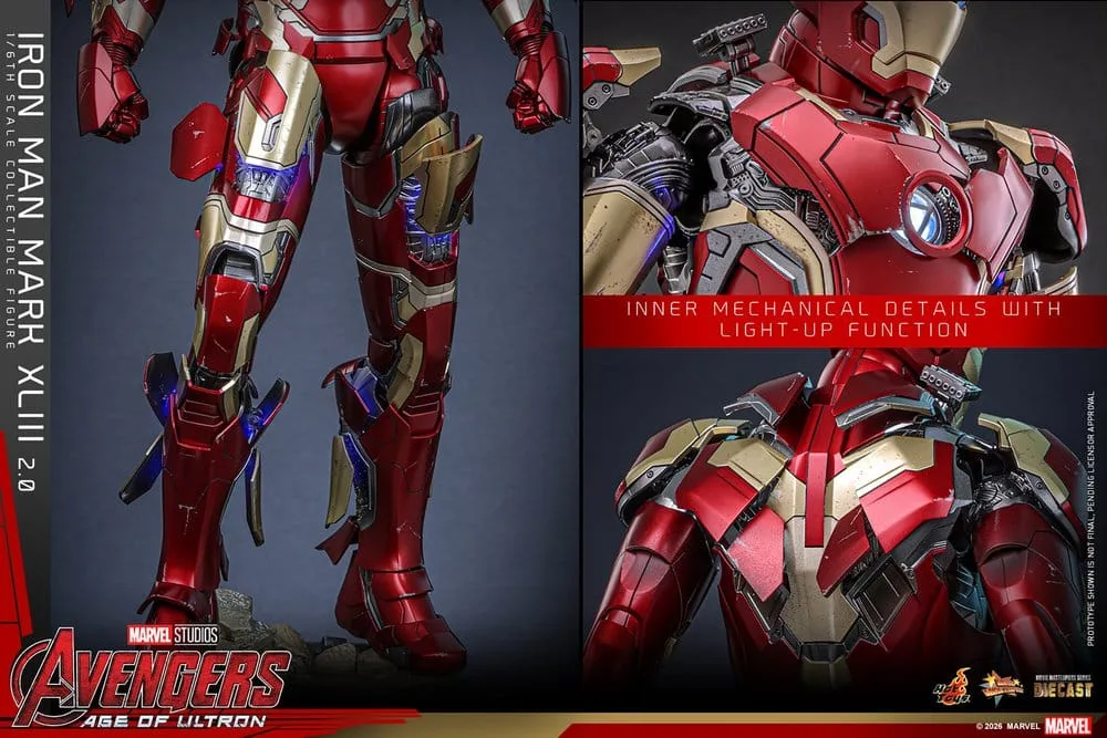 Avengers Action Figure – Iron Man Mark XLIII 2.0 1/6 32 cm 19