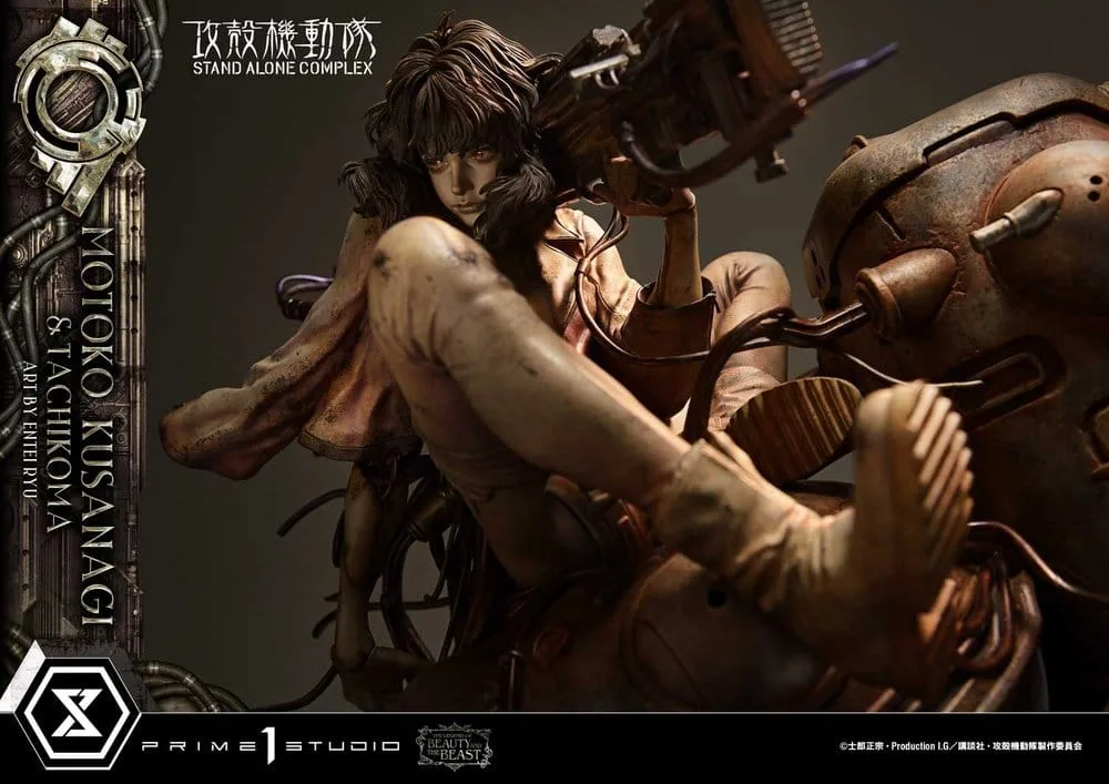 Ghost in the Shell Statue – Motoko Kusanagi and Tachikoma 53 cm 15
