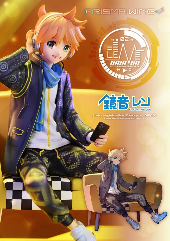Vocaloid Statue – Prisma Wing Kagamine Len 1/7 18 cm 15