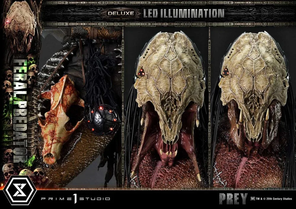 Prey Statue – Feral Predator Deluxe Bonus 89 cm 22