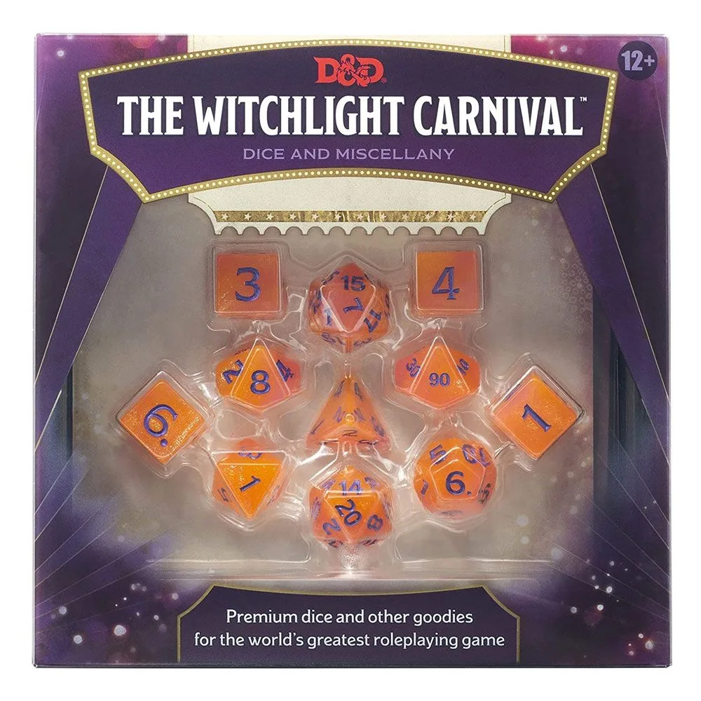 Dungeons & Dragons Dice Set – Witchlight Carnival