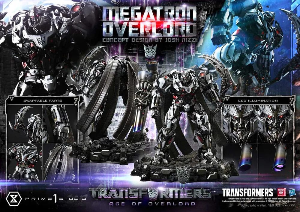 Transformers Statue – Megatron Overlord Bonus Version 89 cm 5