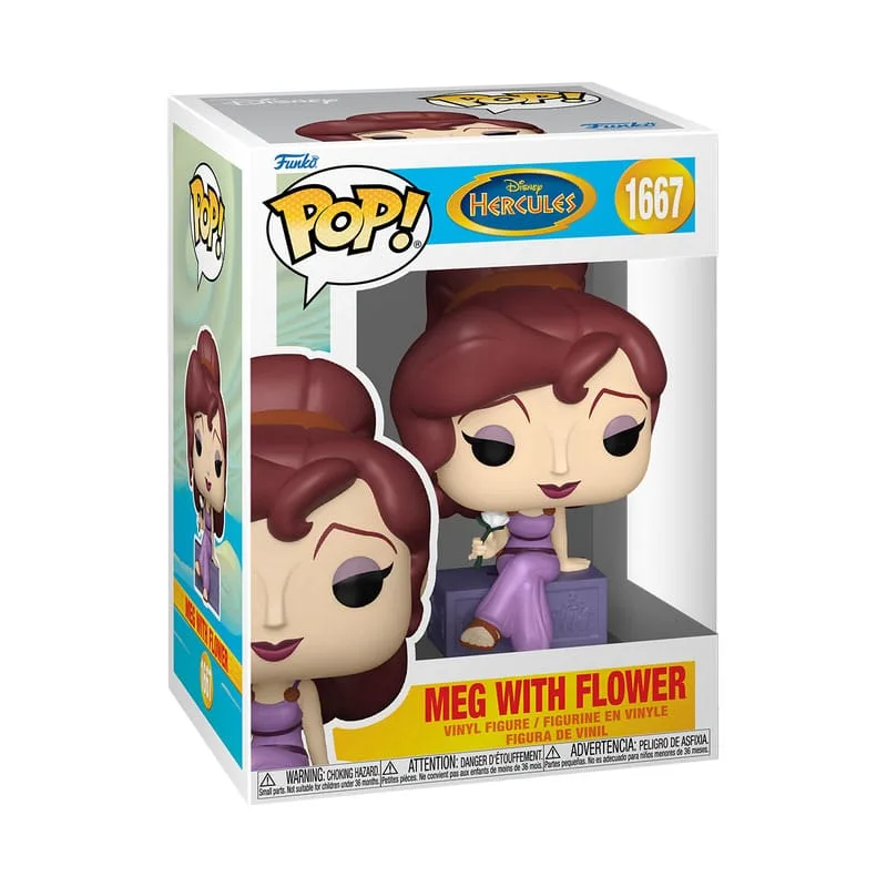 Hercules Pop Vinyl Figure – Meg with Flower 25th Anniversary 9 cm 2