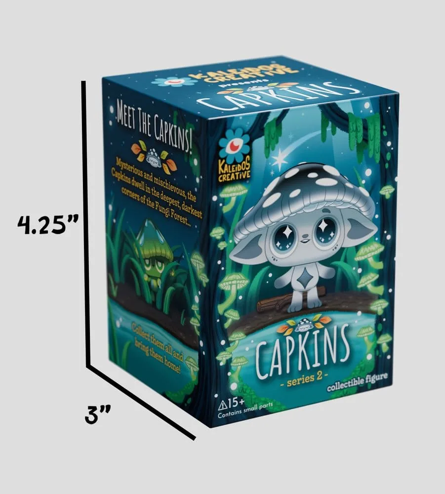 Capkins Mini Figures – Series 2 Blind Box Display of 6 7 cm 2