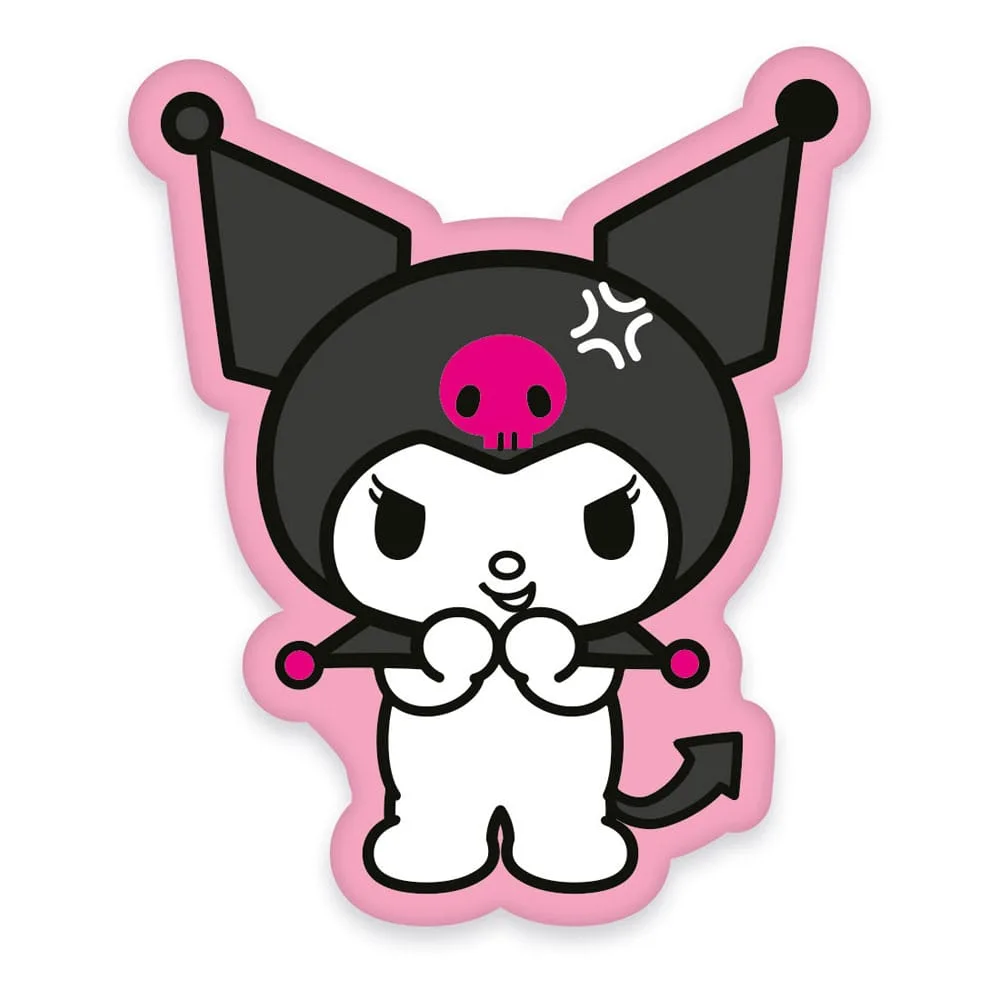 Sanrio Pillow – Smiling Kuromi 36 cm