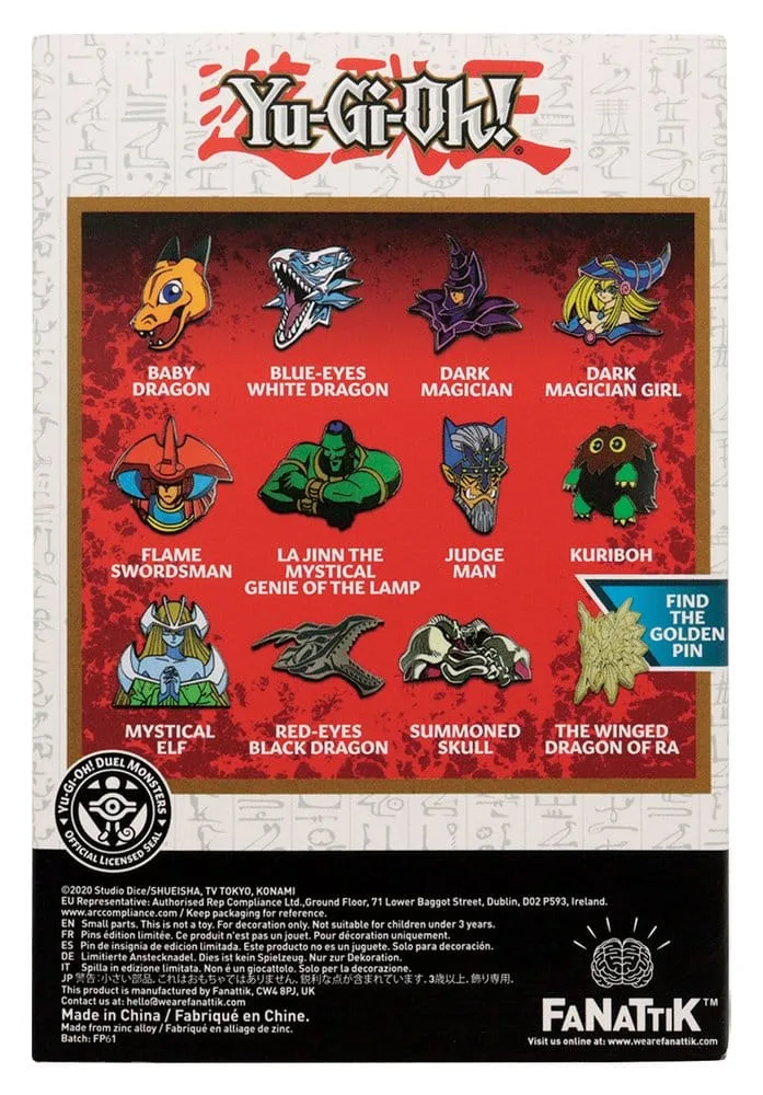 Yu-Gi-Oh Mystery Pin Display – Volume 2 12 Blind Boxes 16