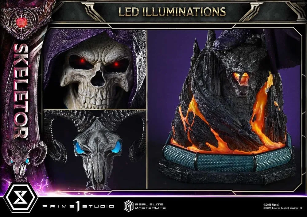 Masters of the Universe Statue – Skeletor Bonus Version 96 cm 13