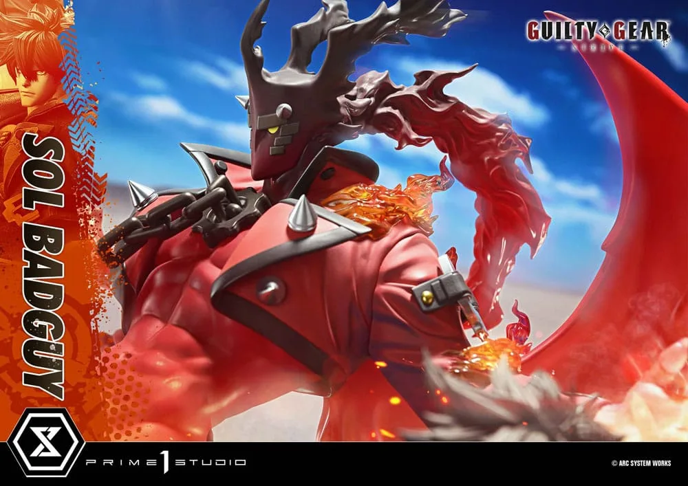 Guilty Gear Strive Statue – Sol Badguy Bonus Version 82 cm 27