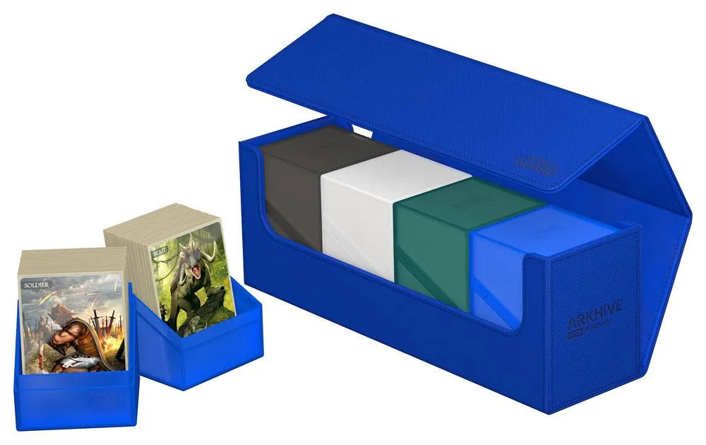 Ultimate Guard Kartenbox – Arkhive 400+ Xenoskin Blau 6