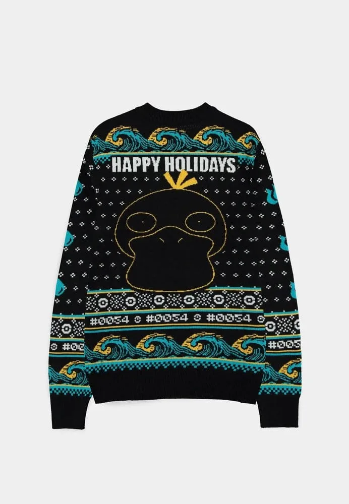 Pokémon Christmas Sweater – Psyduck Size M