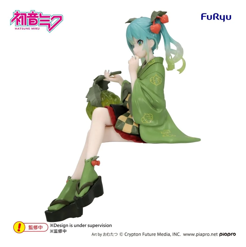 Hatsune Miku Noodle Stopper – Winter Cherry Green 15 cm 2