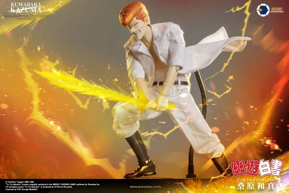 Yu Yu Hakusho Action Figure – Kazuma Kuwabara 1/6 Scale 30 cm 5
