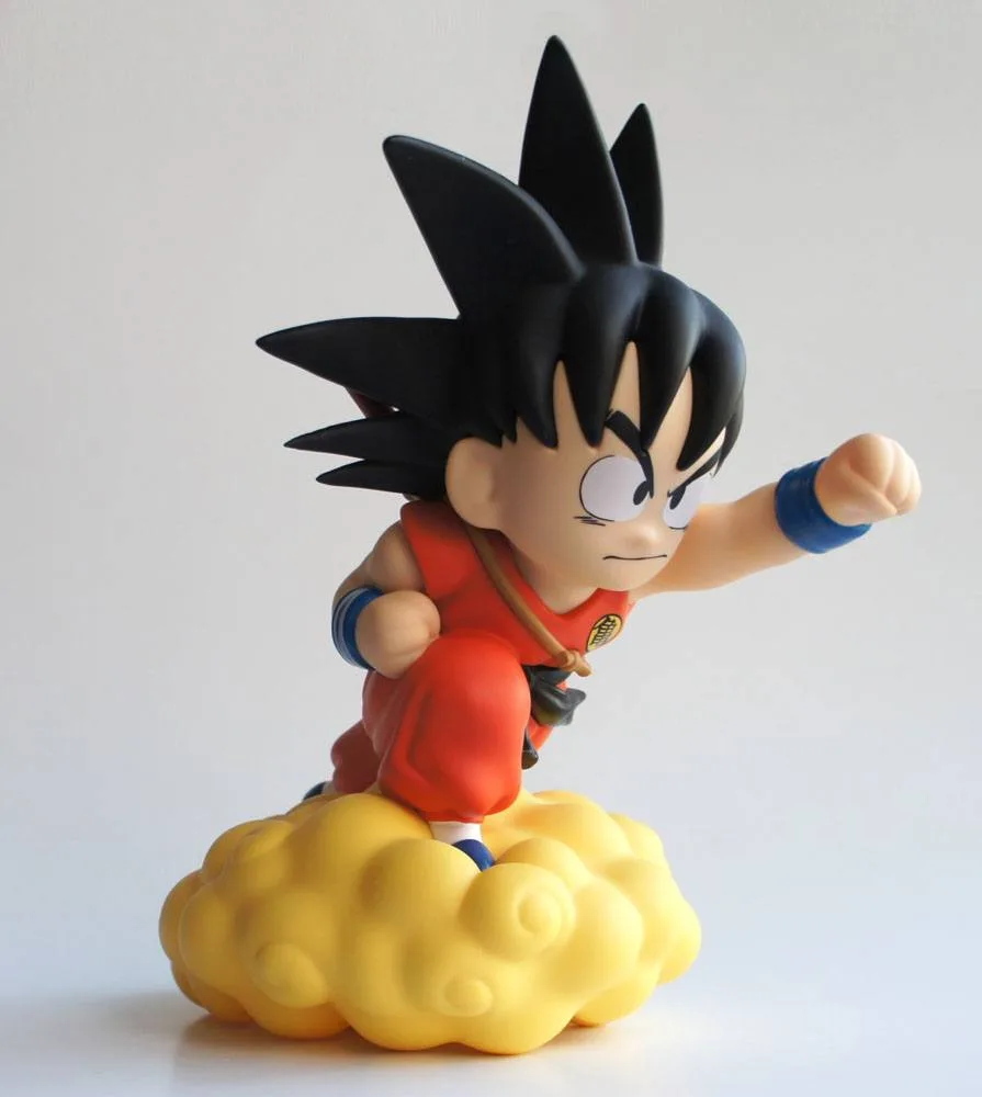 Dragon Ball Coin Bank – Chibi Son Goku on Flying Nimbus 22 cm 4