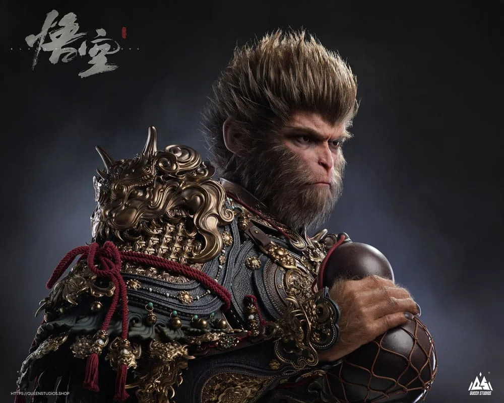 Black Myth Wukong Bust – The Destined 1:1 Scale 100 cm 6