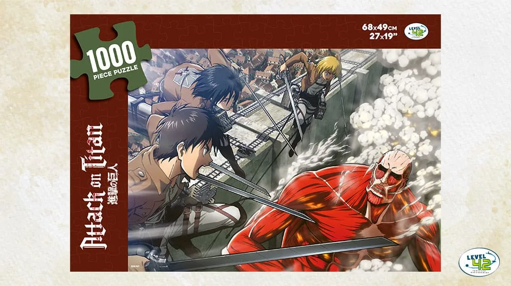 Attack on Titan Puzzle – Fight 1000 Pieces 68 x 49 cm 5