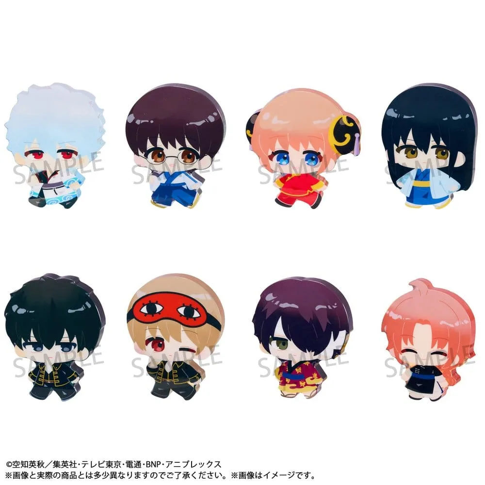 Gintama Mini Figures – Karakoro Clear Candy Vol 2 8-Pack 5 cm