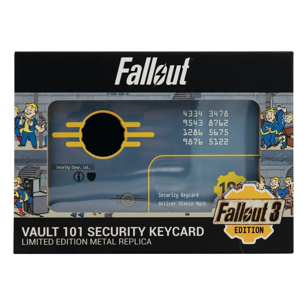 Fallout 3 Replica – Vault 101 Security Keycard Limited Edition 5