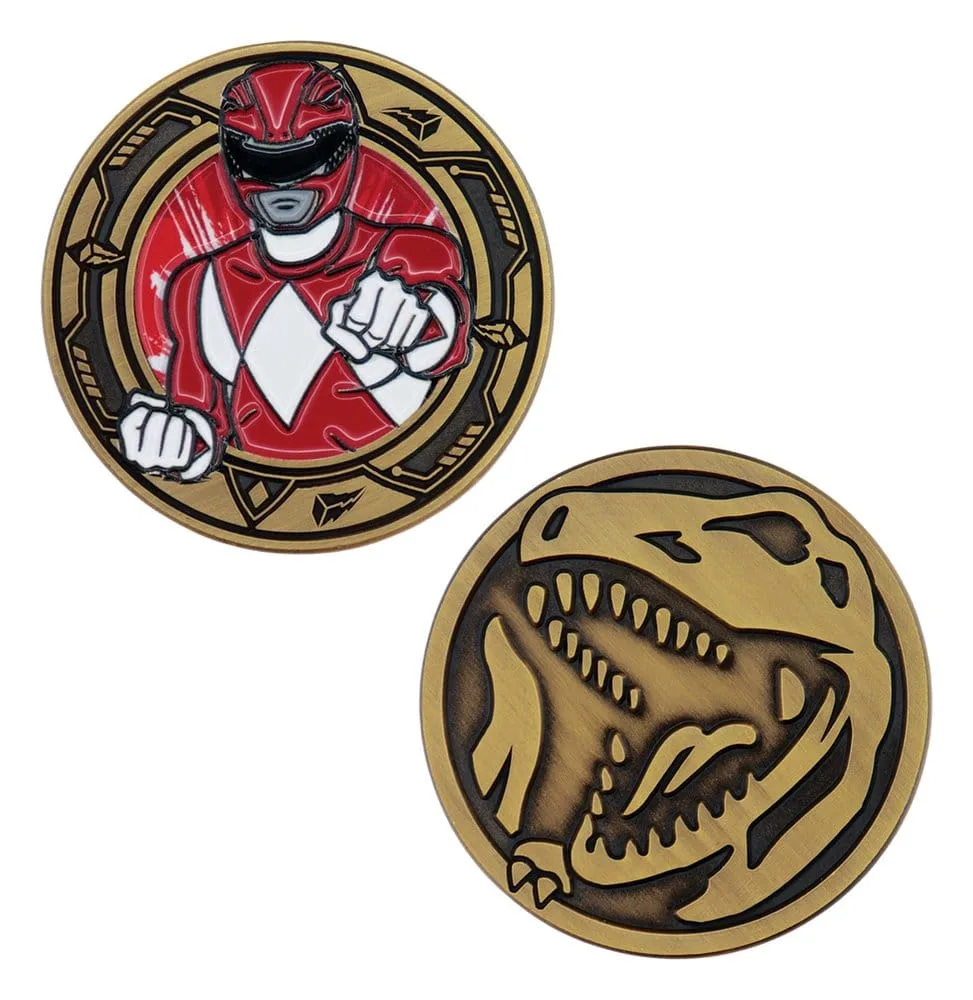 Power Rangers Collectible Coin – Red Ranger Limited Edition 4 cm 2