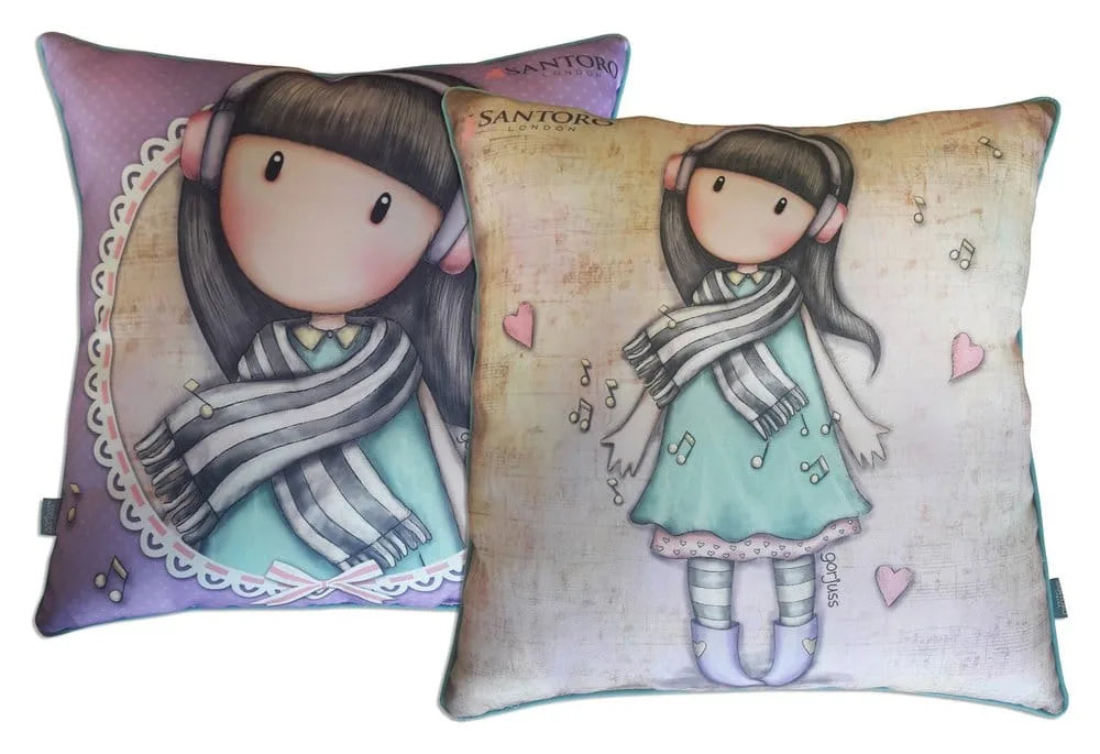 Gorjuss Cushion – Decorative Pillow 40 x 40 cm