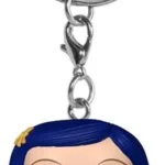 Coraline Vinyl Keychains – Sweater Pop Display of 12 4 cm 1
