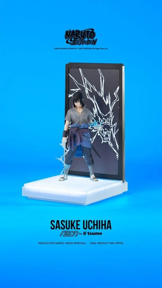 Naruto Statue – Tsume Neon Sasuke Uchiha 25 cm 3