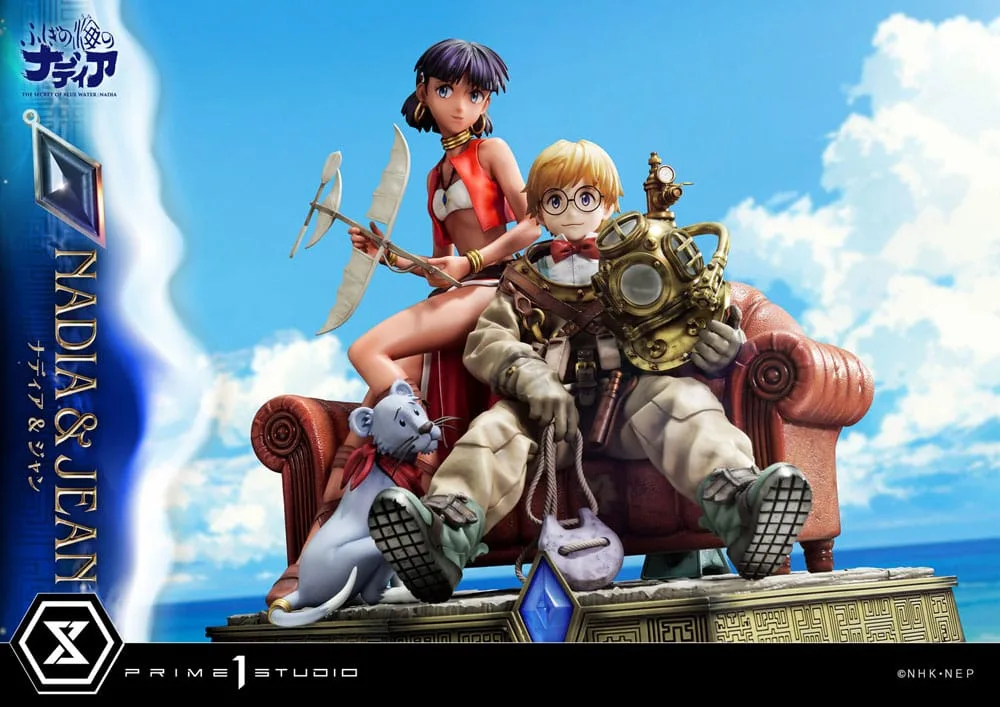 Nadia The Secret of Blue Water Statue – Nadia & Jean Bonus 35 cm 20