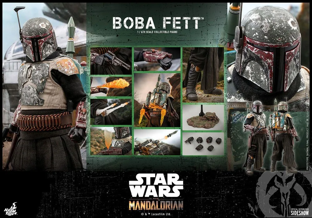 Star Wars The Mandalorian Action Figure – Boba Fett 30 cm 18