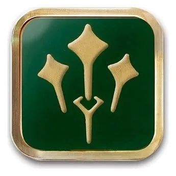 Final Fantasy XIV Pinback Button – Sage Job Icon