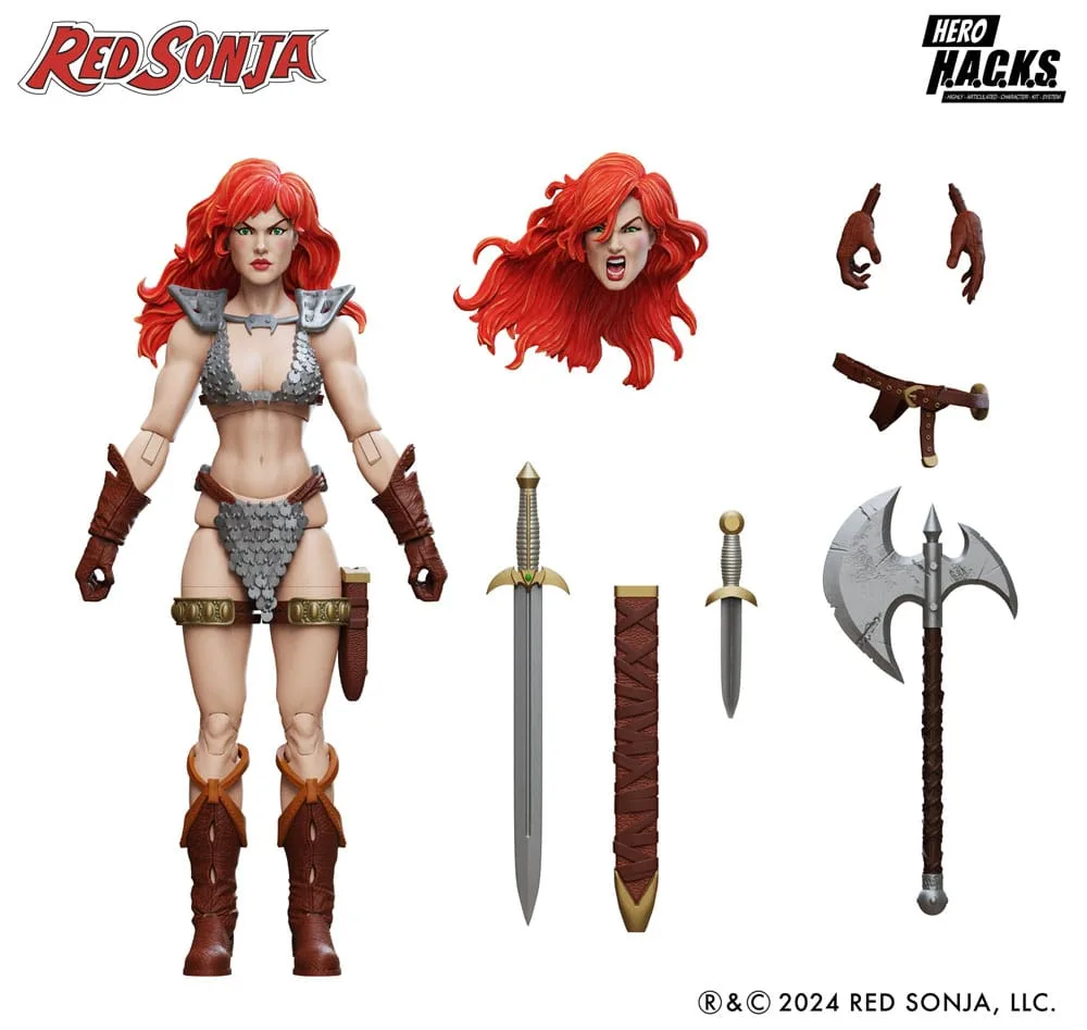 Red Sonja Action Figure – Hero H.A.C.K.S. 2