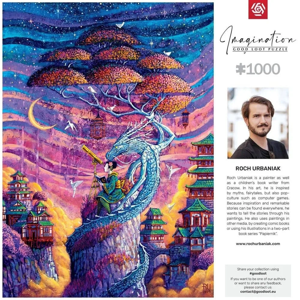 Imagination Series Puzzle – Sakura i Ryu 1000 Teile 3