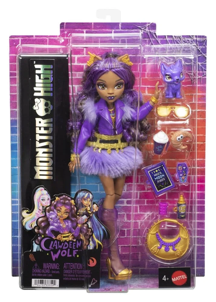 Monster High Doll – Clawdeen Wolf with Crescent 3