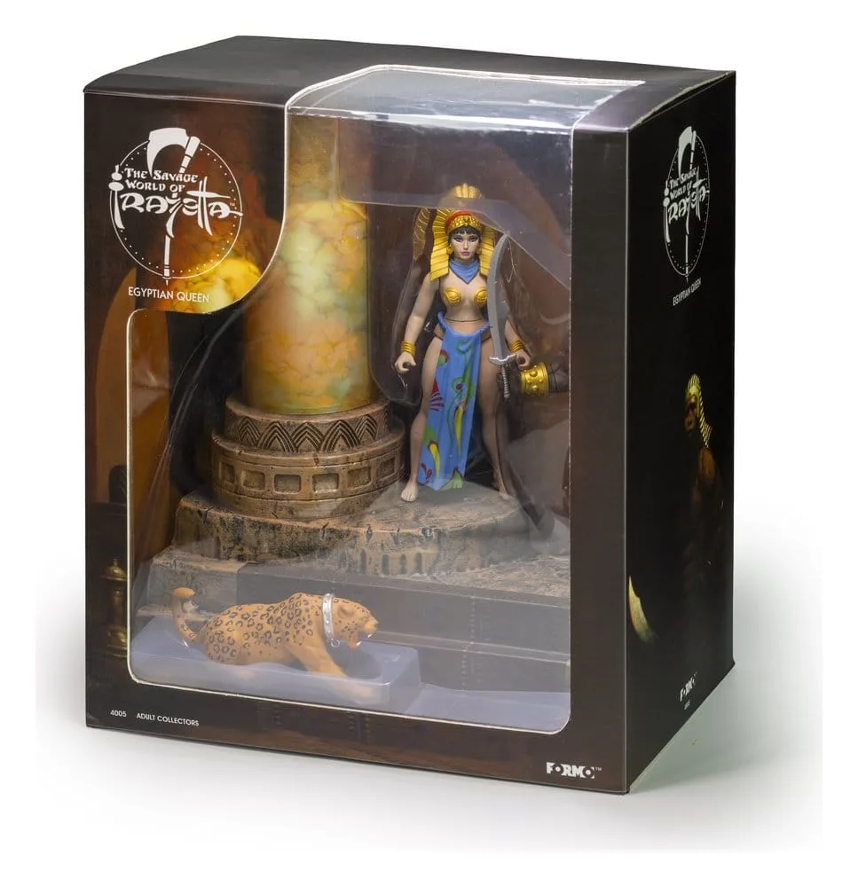 Frazetta Figure Set – Egyptian Queen and Guard Museum Edition 14 cm 25