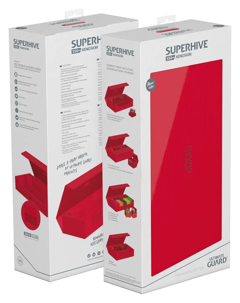 Ultimate Guard Storage Box – Superhive 550+ Xenoskin Red 20
