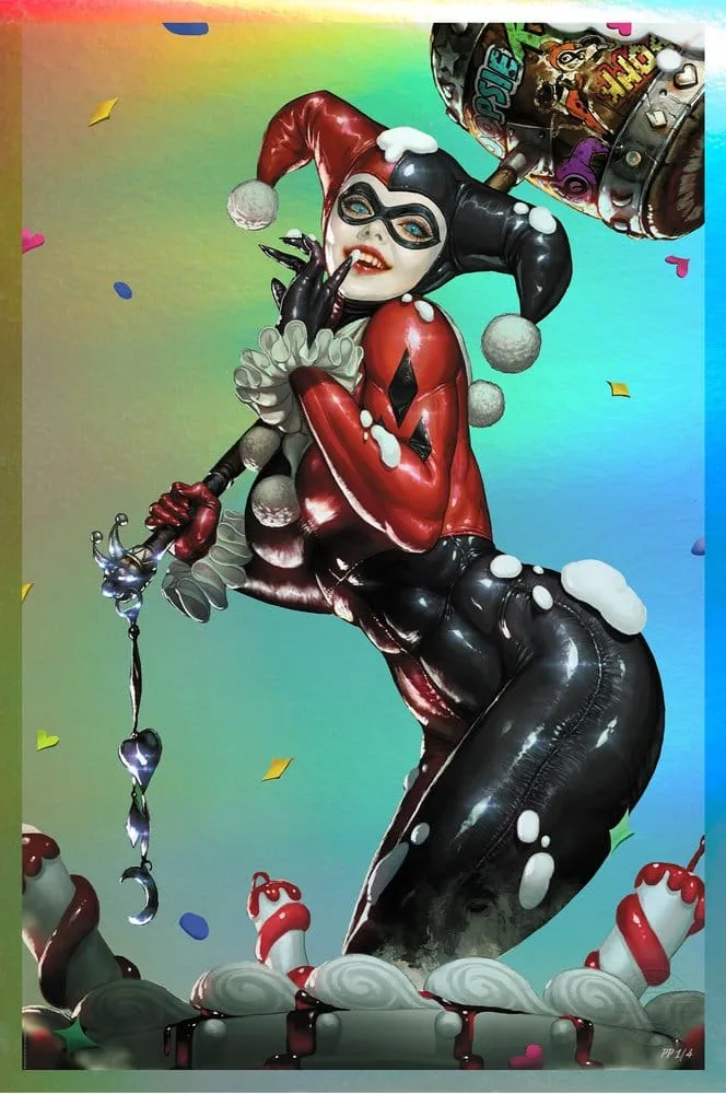 DC Comics Fine Art Print – Harley Quinn Exclusive 41 x 61 cm