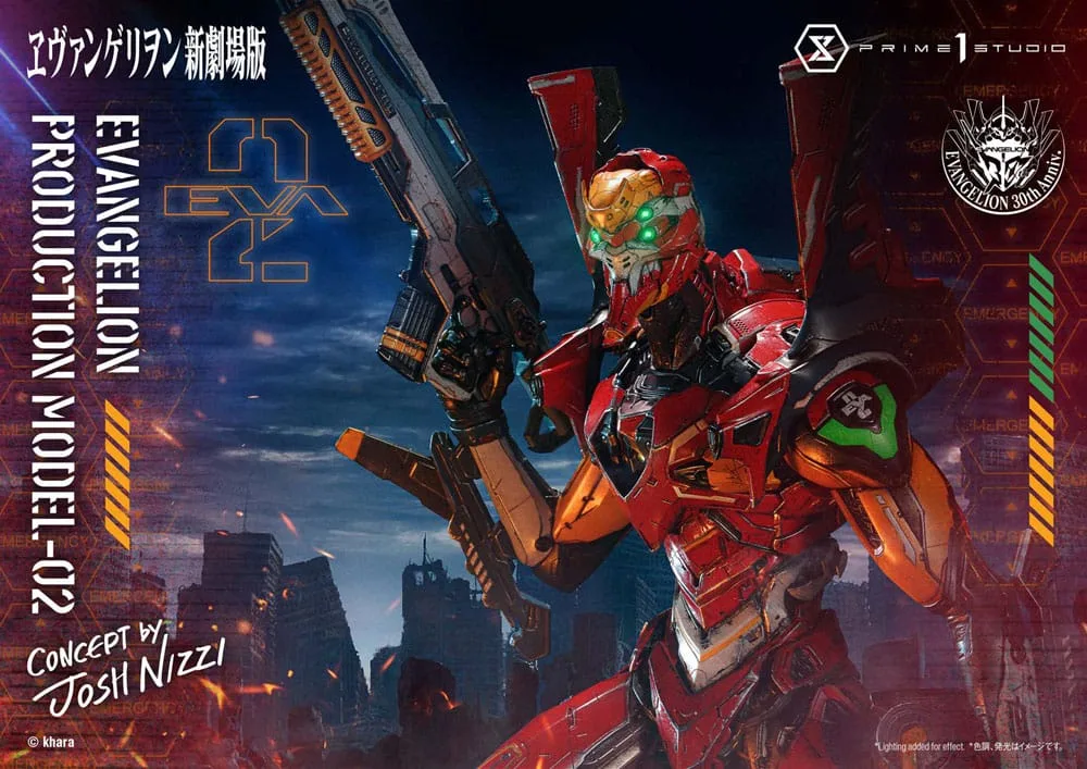 Rebuild of Evangelion Statue – Model-02 Josh Nizzi Concept 73 cm 2