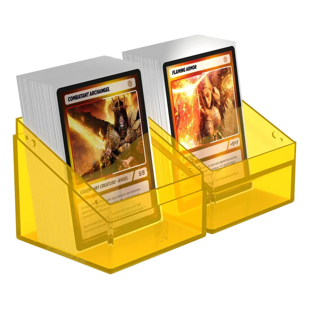 Ultimate Guard Deck Box – Boulder 100+ Clear Amber 6