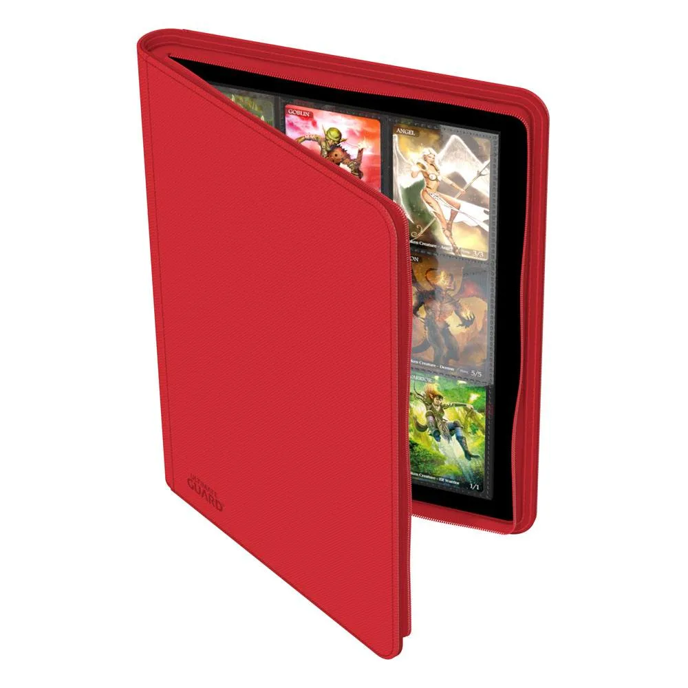Ultimate Guard Card Binder – Red Zipfolio 360 Xenoskin 6