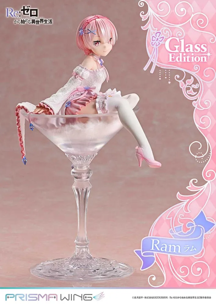 Re:Zero Beeld – Prisma Wing Ram Glass Edition 1/7 24 cm 7