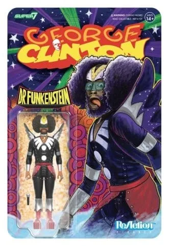 George Clinton Action Figure – Dr. Funkenstein ReAction 10 cm