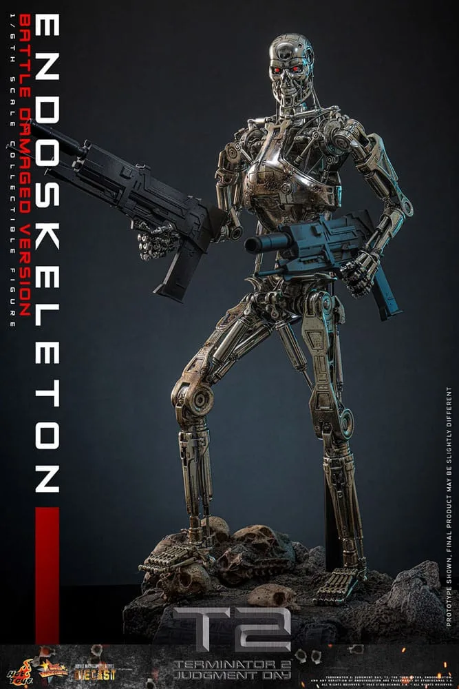 Terminator 2 Figure – Battle-Damaged Endoskeleton 1/6 31 cm 10