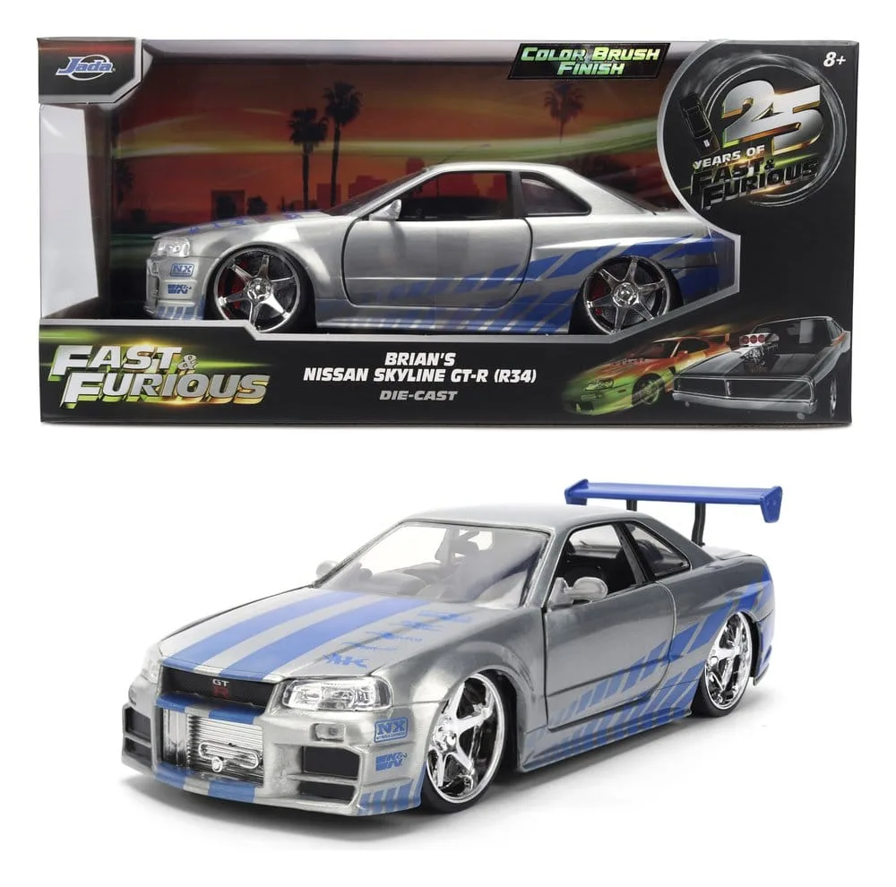 Fast & Furious Diecast – Anniversary Nissan Skyline 19 cm 2