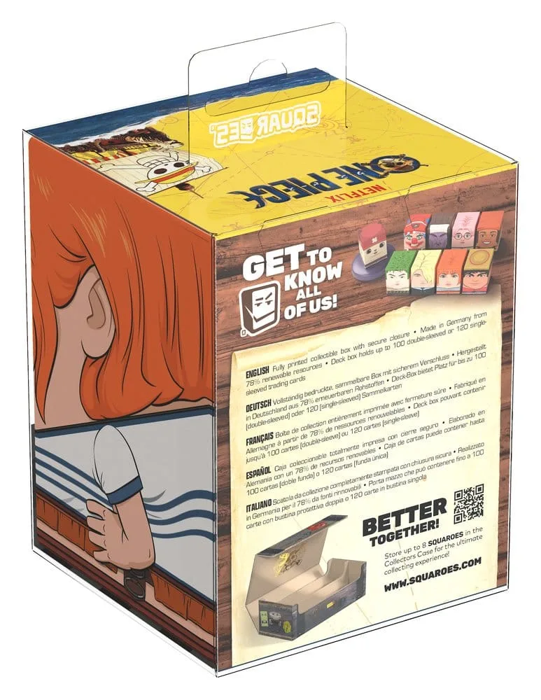 One Piece Deck Box – Squaroes Nami OP002 10